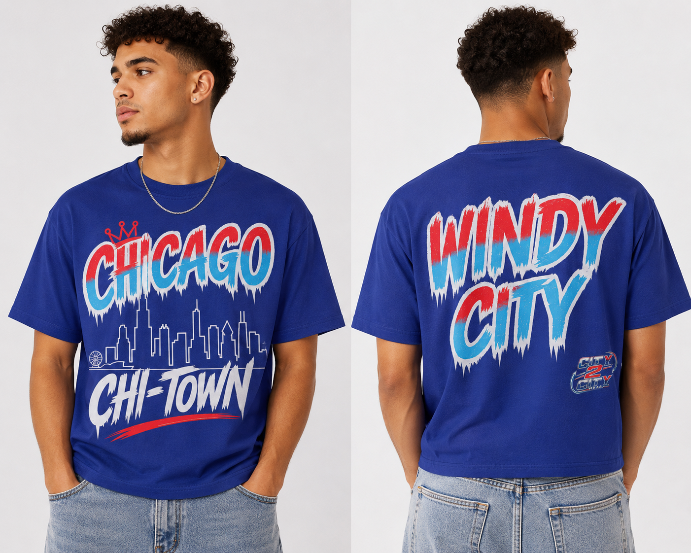 CHI-TOWN Heavyweight Boxy T-Shirt