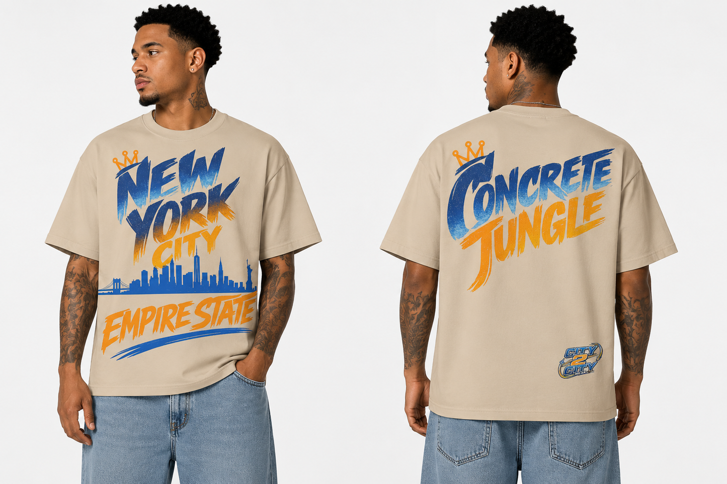 Empire State Heavyweight Boxy T-Shirt