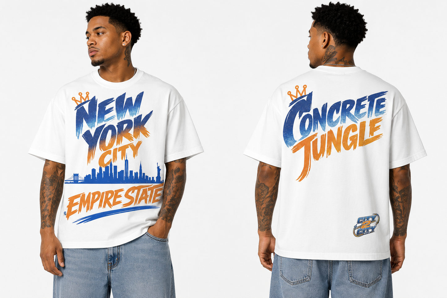 Empire State Heavyweight Boxy T-Shirt