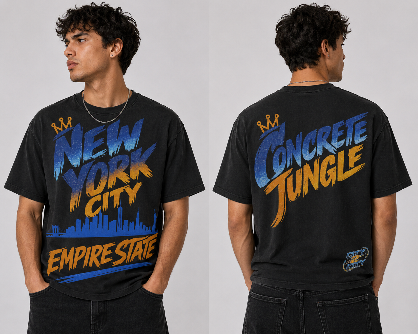 Empire State Heavyweight Boxy T-Shirt